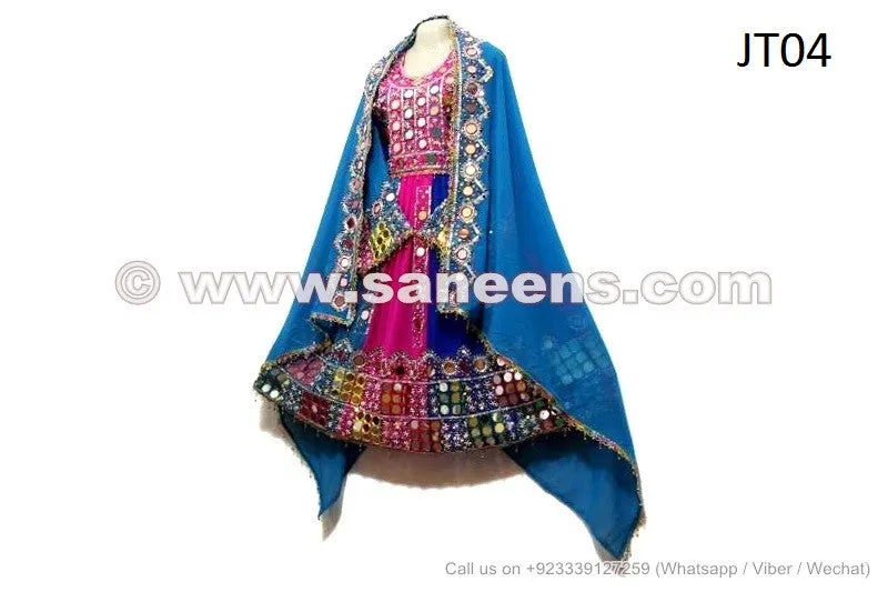 Kochi Dress, Gagra, in Blue Color