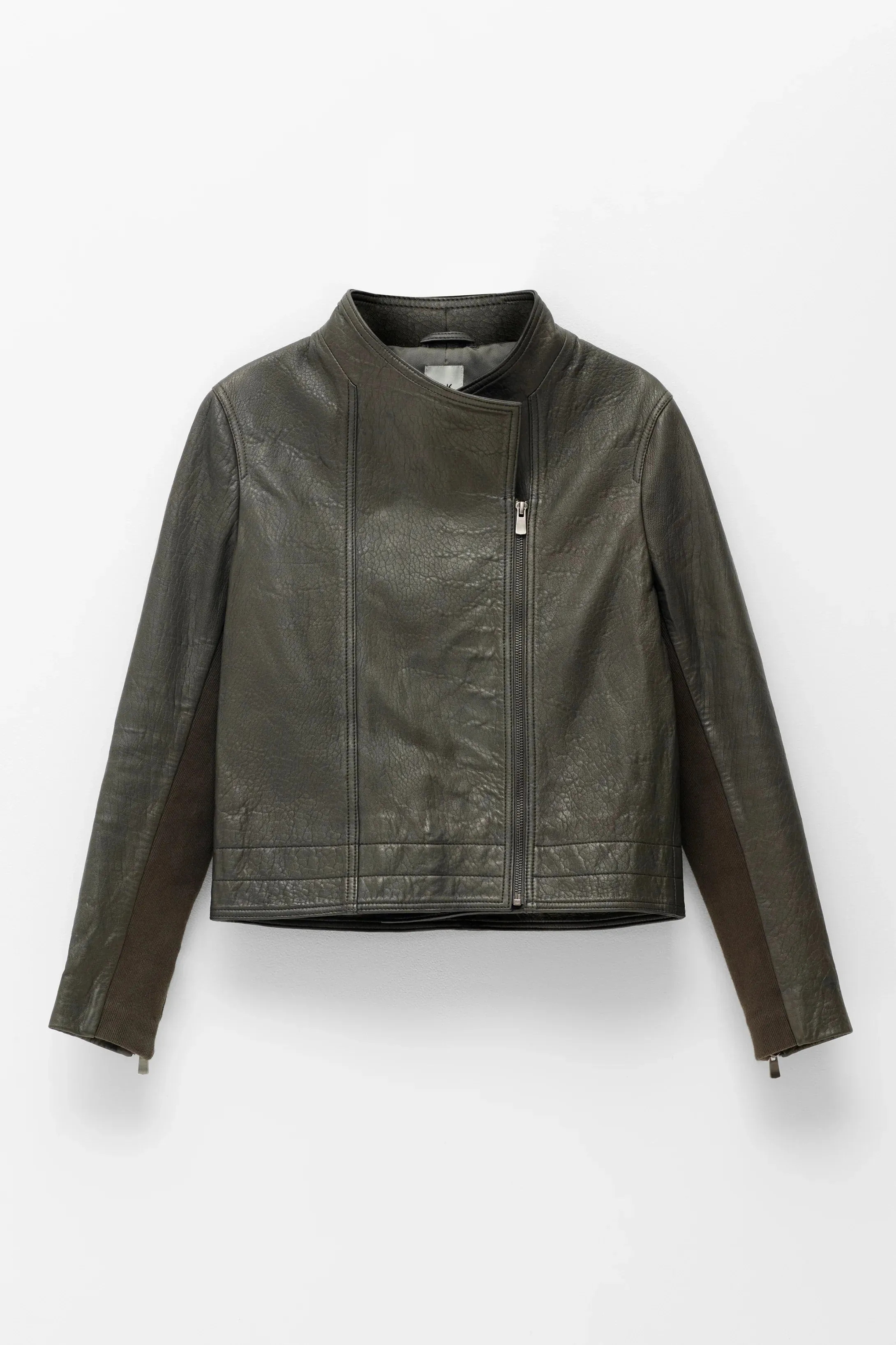 Lader Leather Jacket -Tarmac