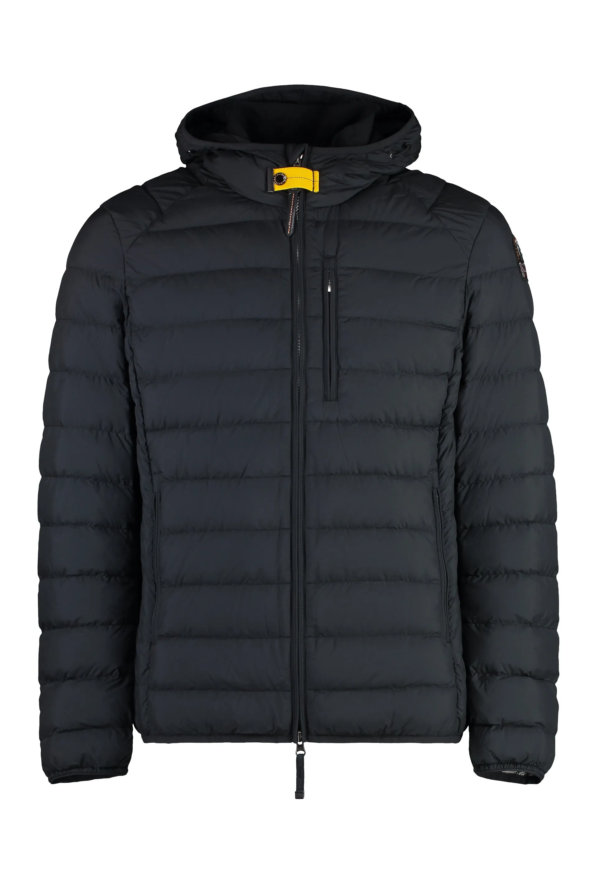 Last Minute Hooded short down jacket