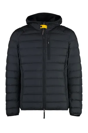 Last Minute Hooded short down jacket