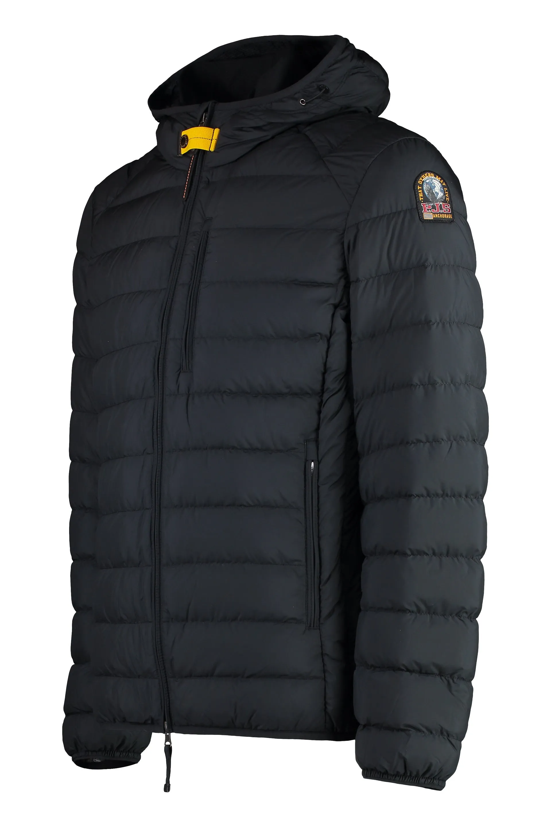 Last Minute Hooded short down jacket