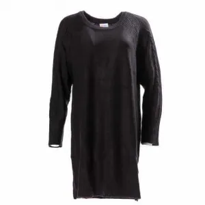 Lauren - Solid Black Sweater Knit