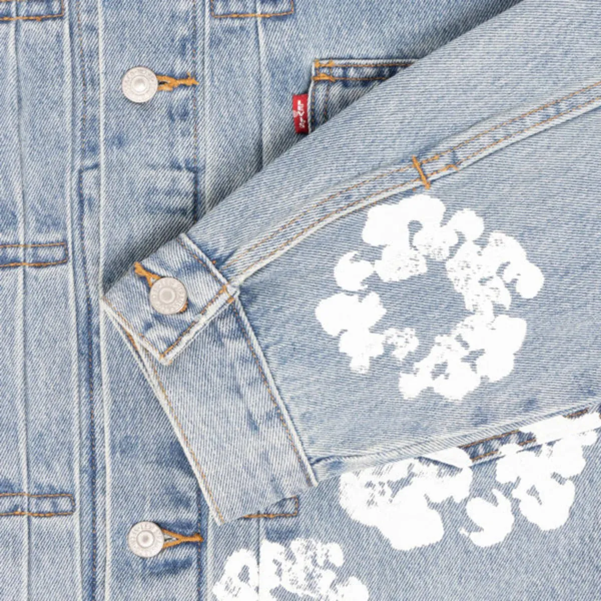 Levi's x Denim Tears Type II Trucker Jacket 'Blue' (SS22)