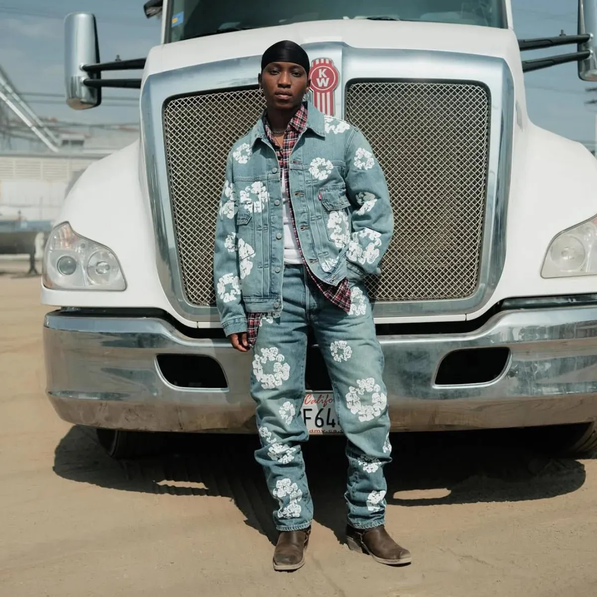 Levi's x Denim Tears Type II Trucker Jacket 'Blue' (SS22)