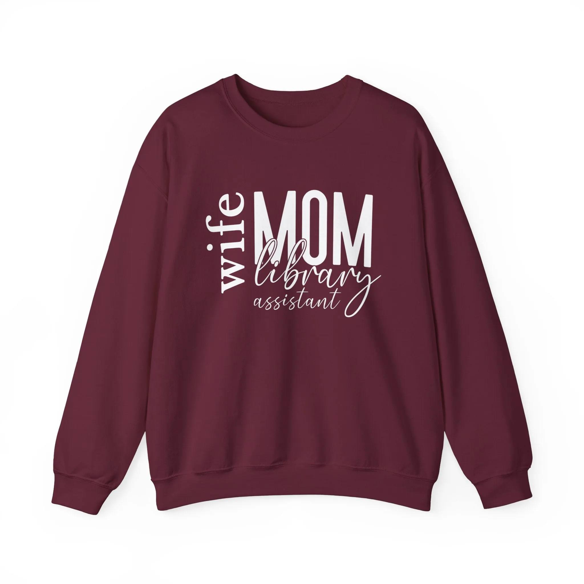 Library Assistant Mom Sweatshirt