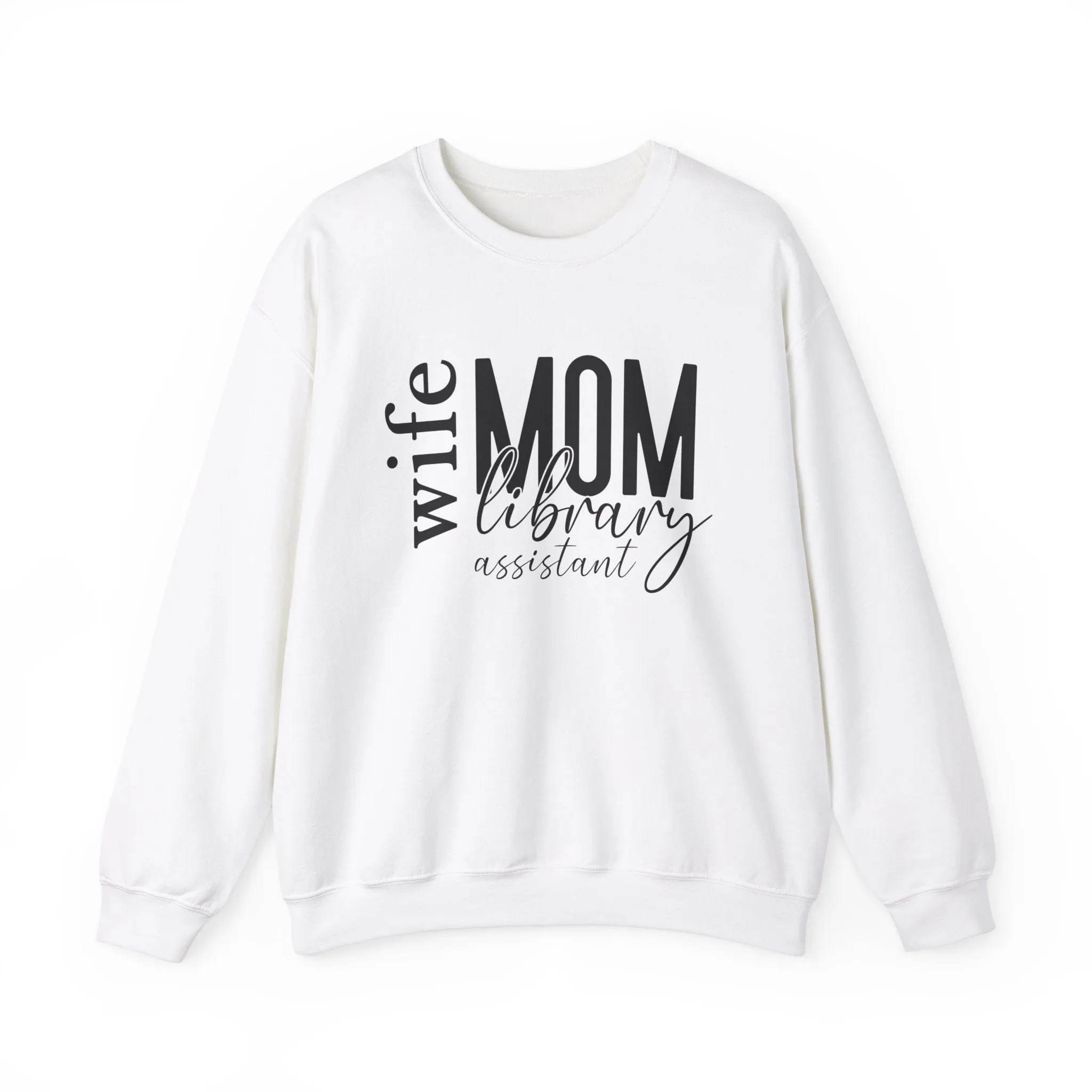 Library Assistant Mom Sweatshirt