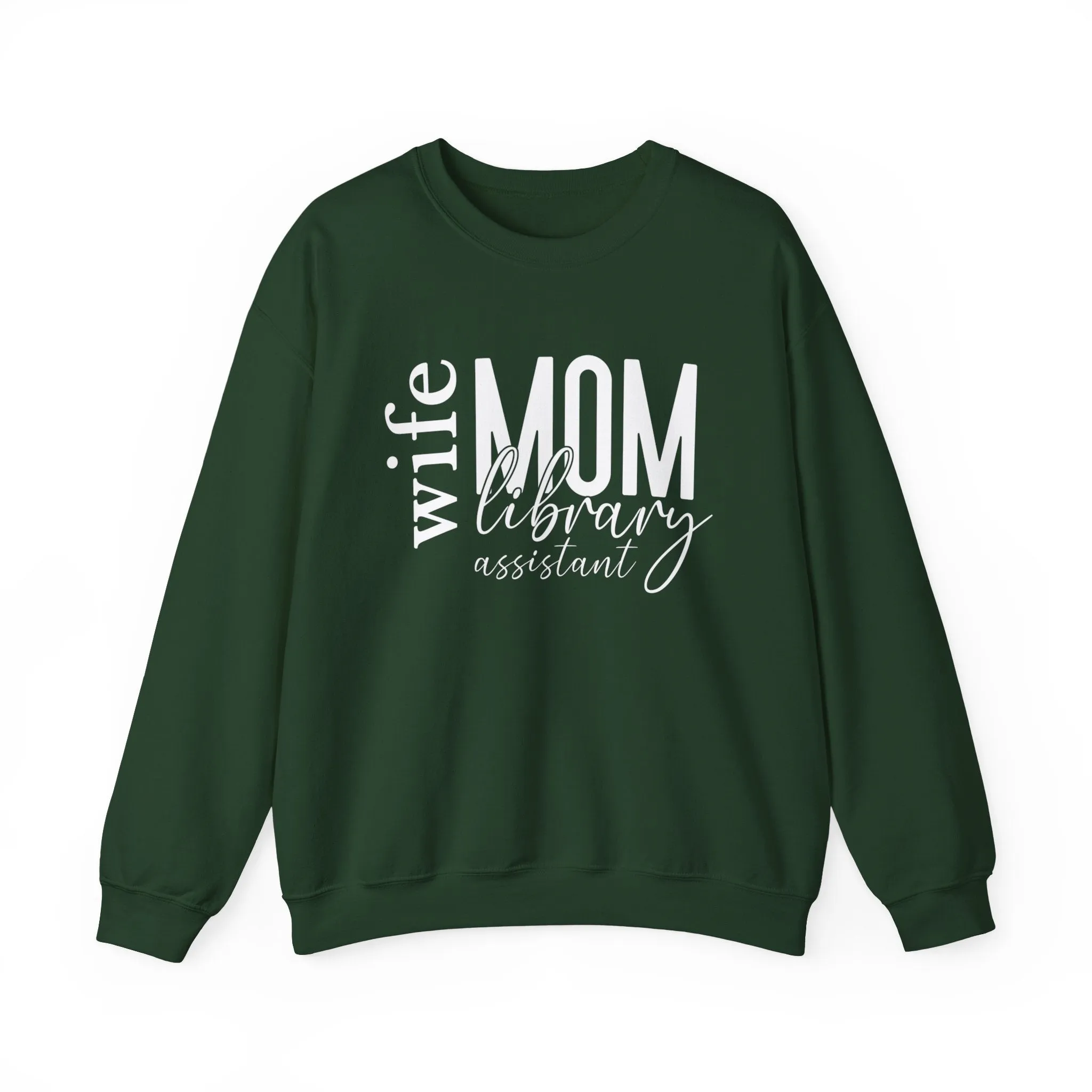 Library Assistant Mom Sweatshirt