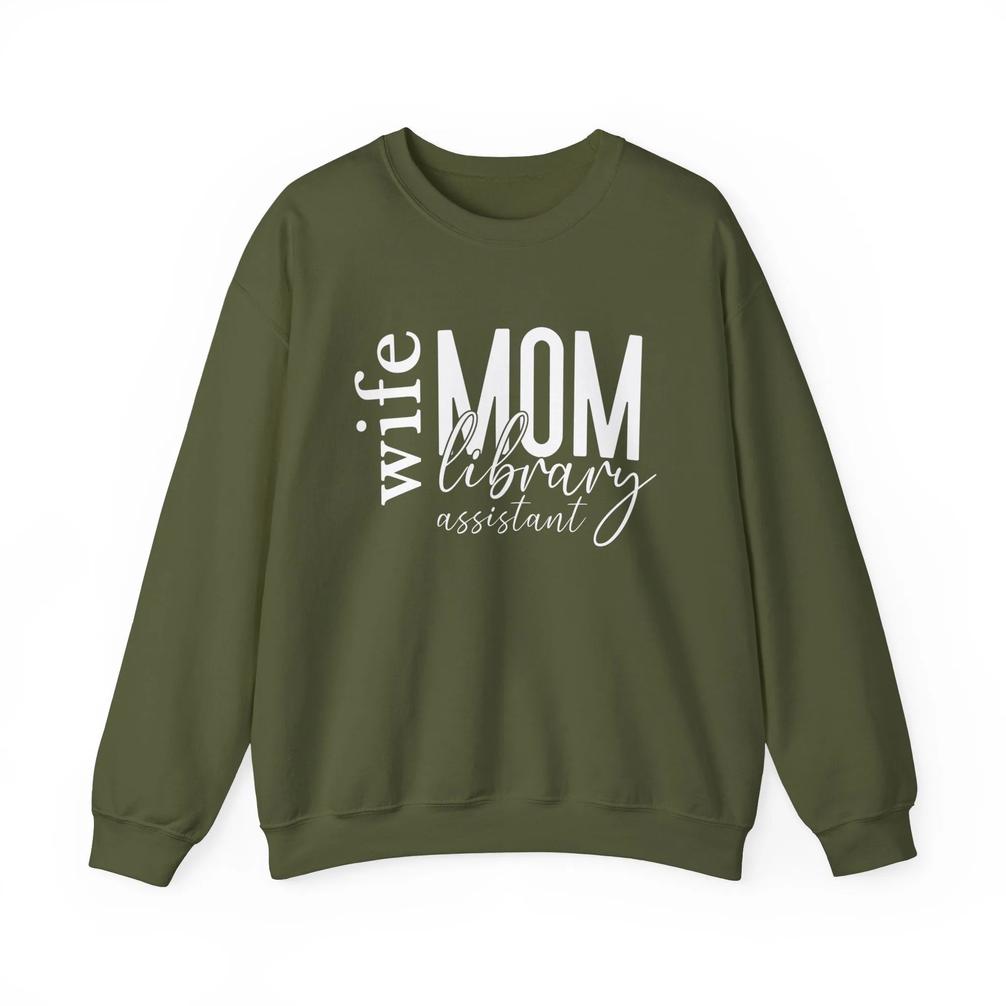 Library Assistant Mom Sweatshirt