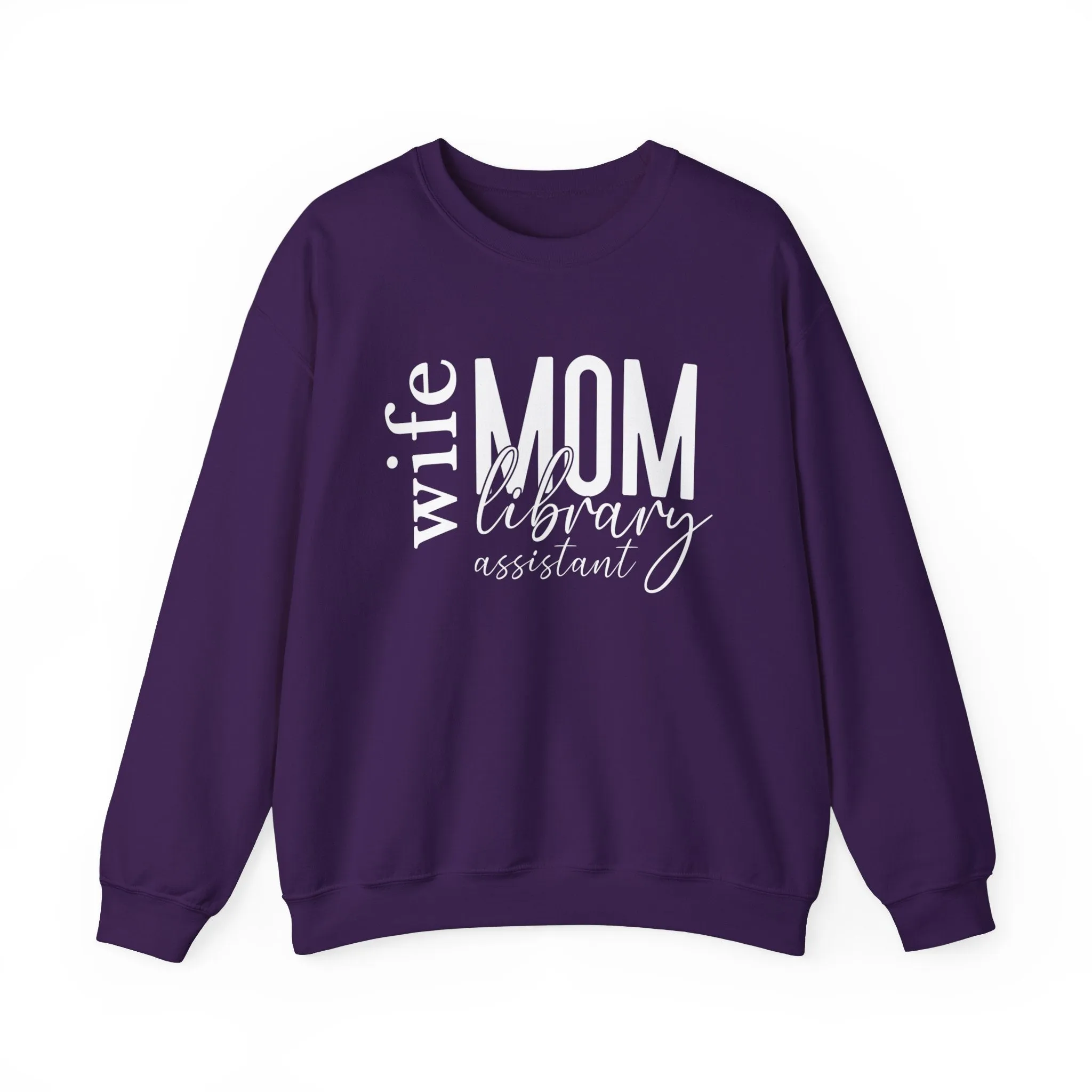 Library Assistant Mom Sweatshirt
