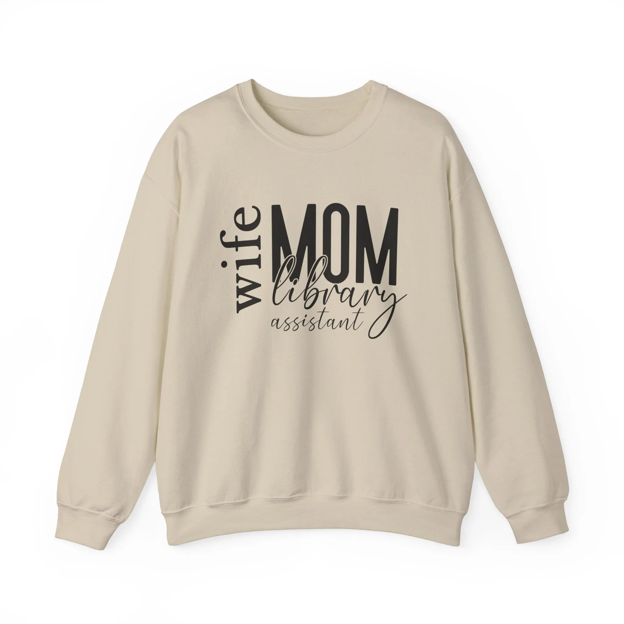 Library Assistant Mom Sweatshirt