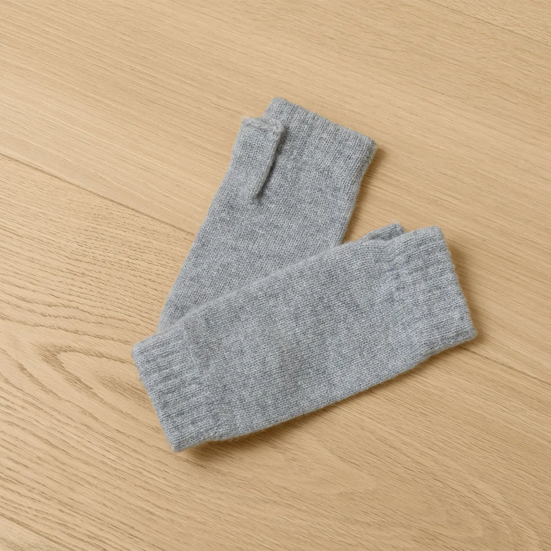 Light Grey Cashmere Wrist Warmer