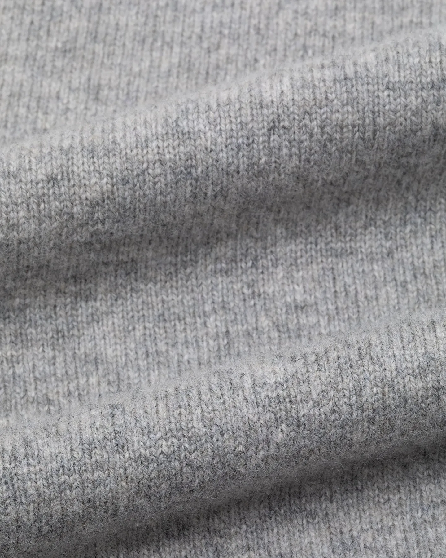 Light Grey Lambswool Crew Neck