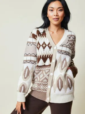 Lingua Franca Lucy Oversized Cardigan
