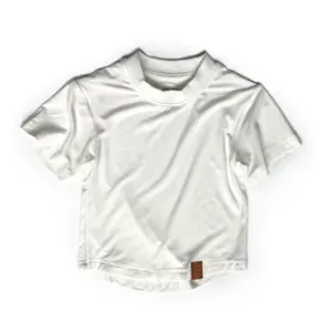 Little Bipsy Oversized Bamboo Tee - White