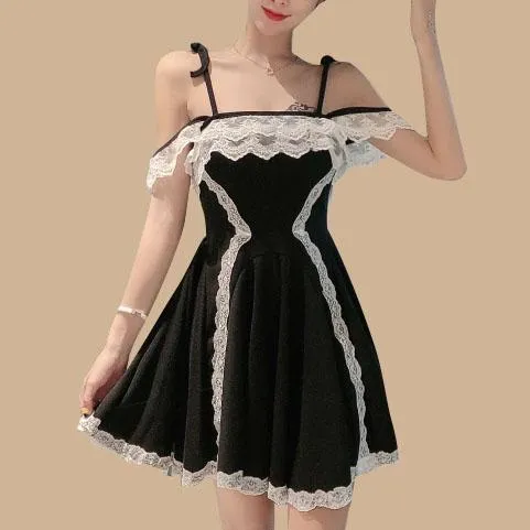 Lolita Lace Strap Dress SD00567