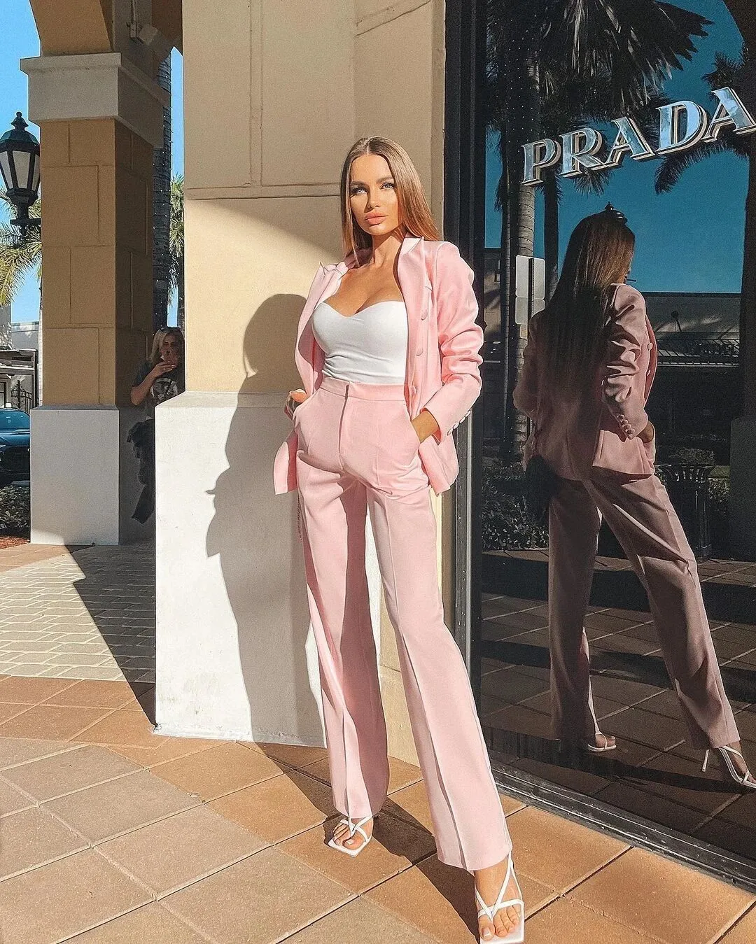 Long Sleeve Jacket Button Ladies Solid Color Women's Suit High Quality Formal Ladies Blazers Casual Trendy