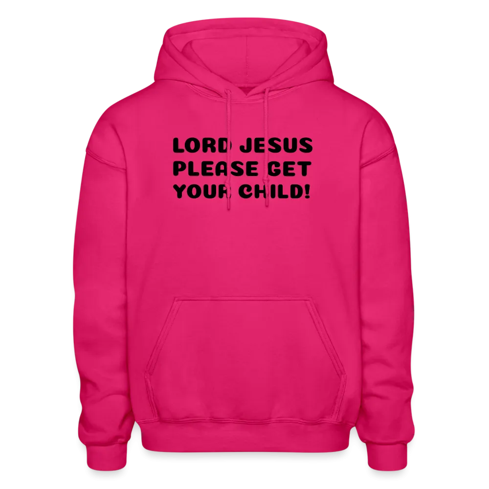Lord Jesus Please, Gildan Heavy Blend Adult Hoodie