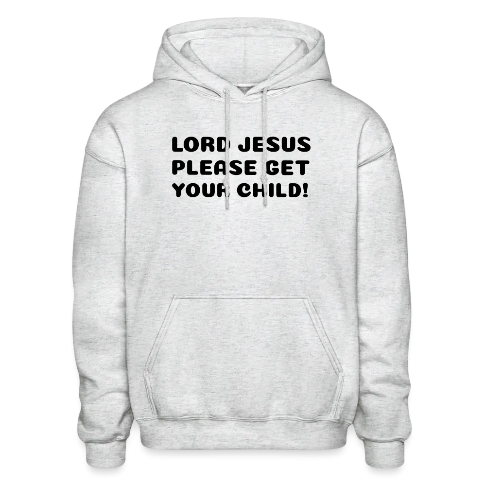Lord Jesus Please, Gildan Heavy Blend Adult Hoodie