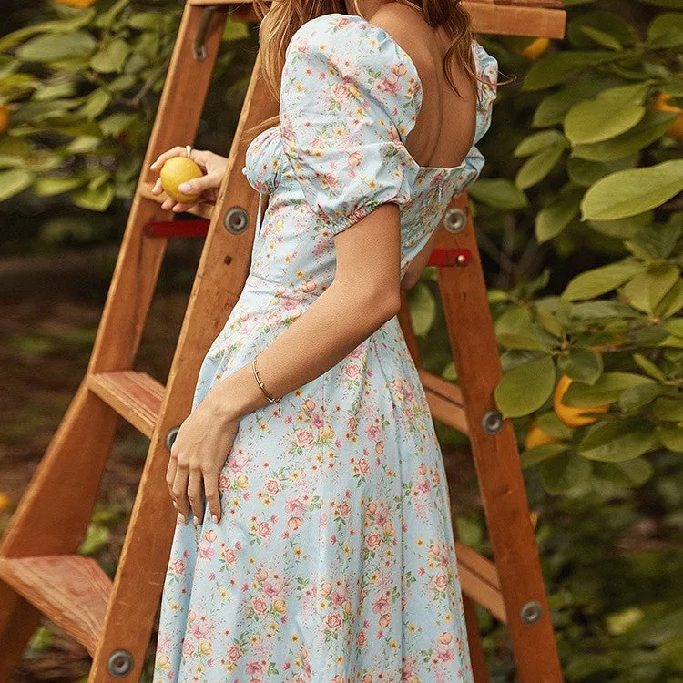Lucia Amada Puff Sleeve Dress