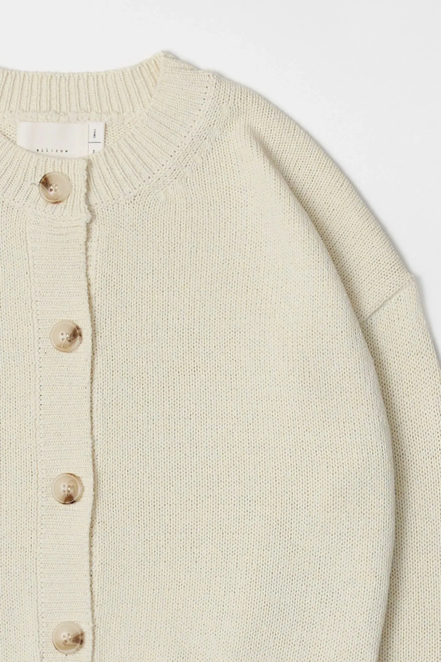 LUCY CREAM KNIT CARDIGAN