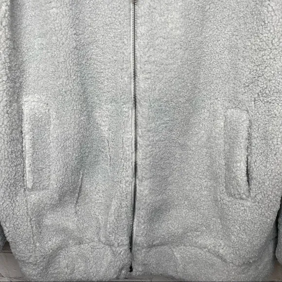 LuLu’s Charlie Holiday Oversized Sherpa Fleece Cozy Somerset Jacket