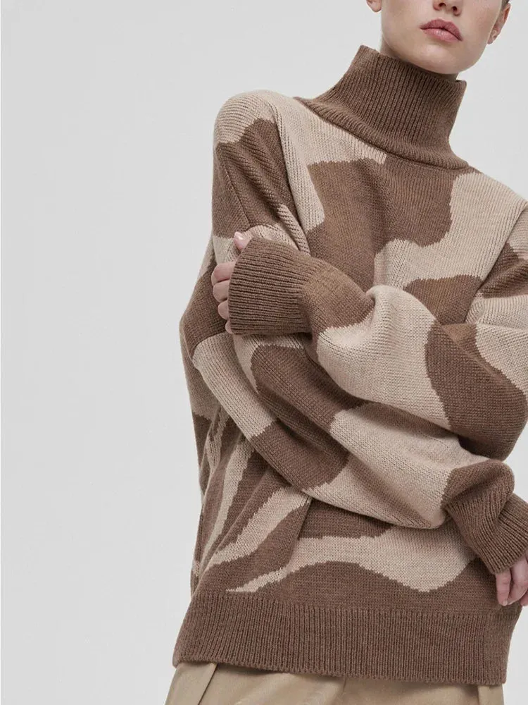 Maisy | Oversized Turtle-Neck Sweater