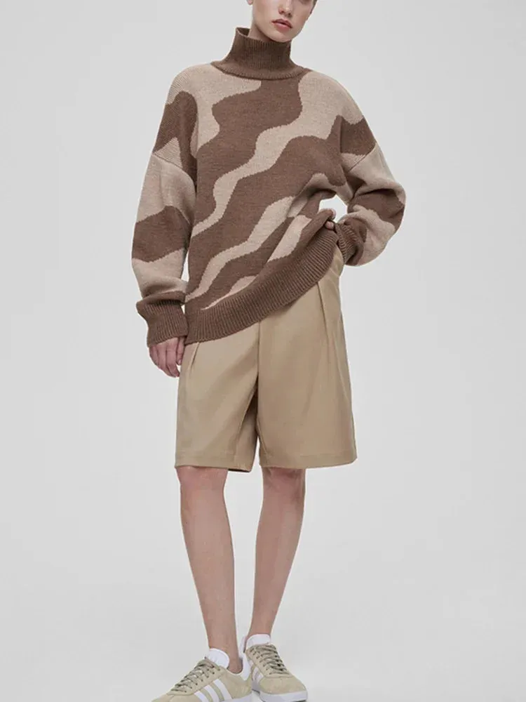 Maisy | Oversized Turtle-Neck Sweater