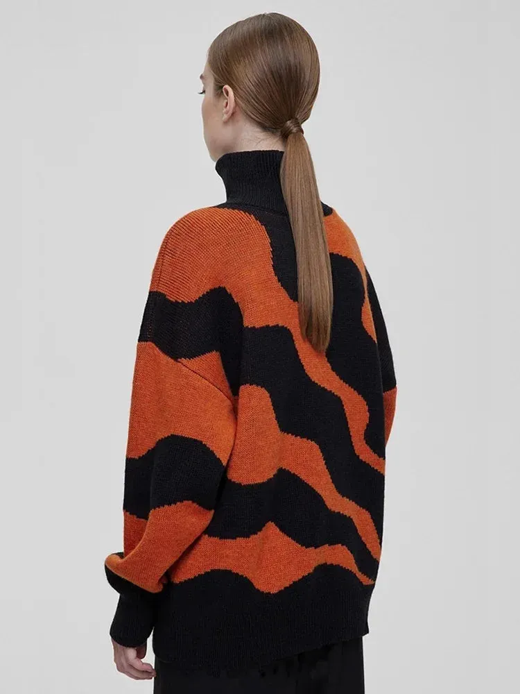 Maisy | Oversized Turtle-Neck Sweater
