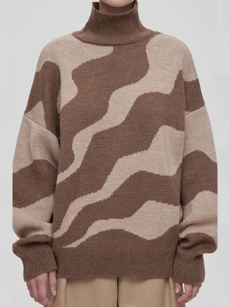 Maisy | Oversized Turtle-Neck Sweater
