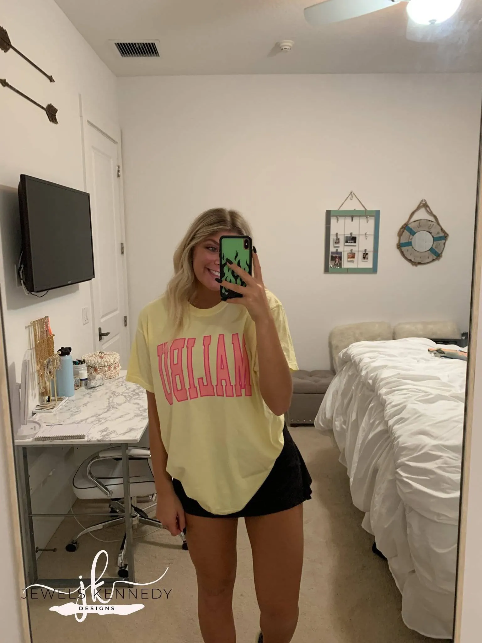 Malibu Comfort Colors Shirt - Banana
