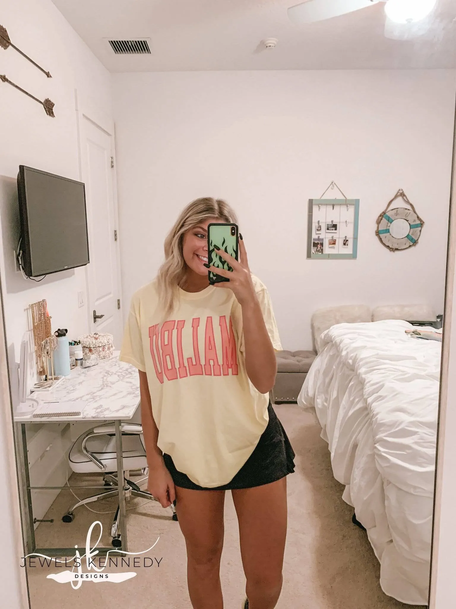 Malibu Comfort Colors Shirt - Banana