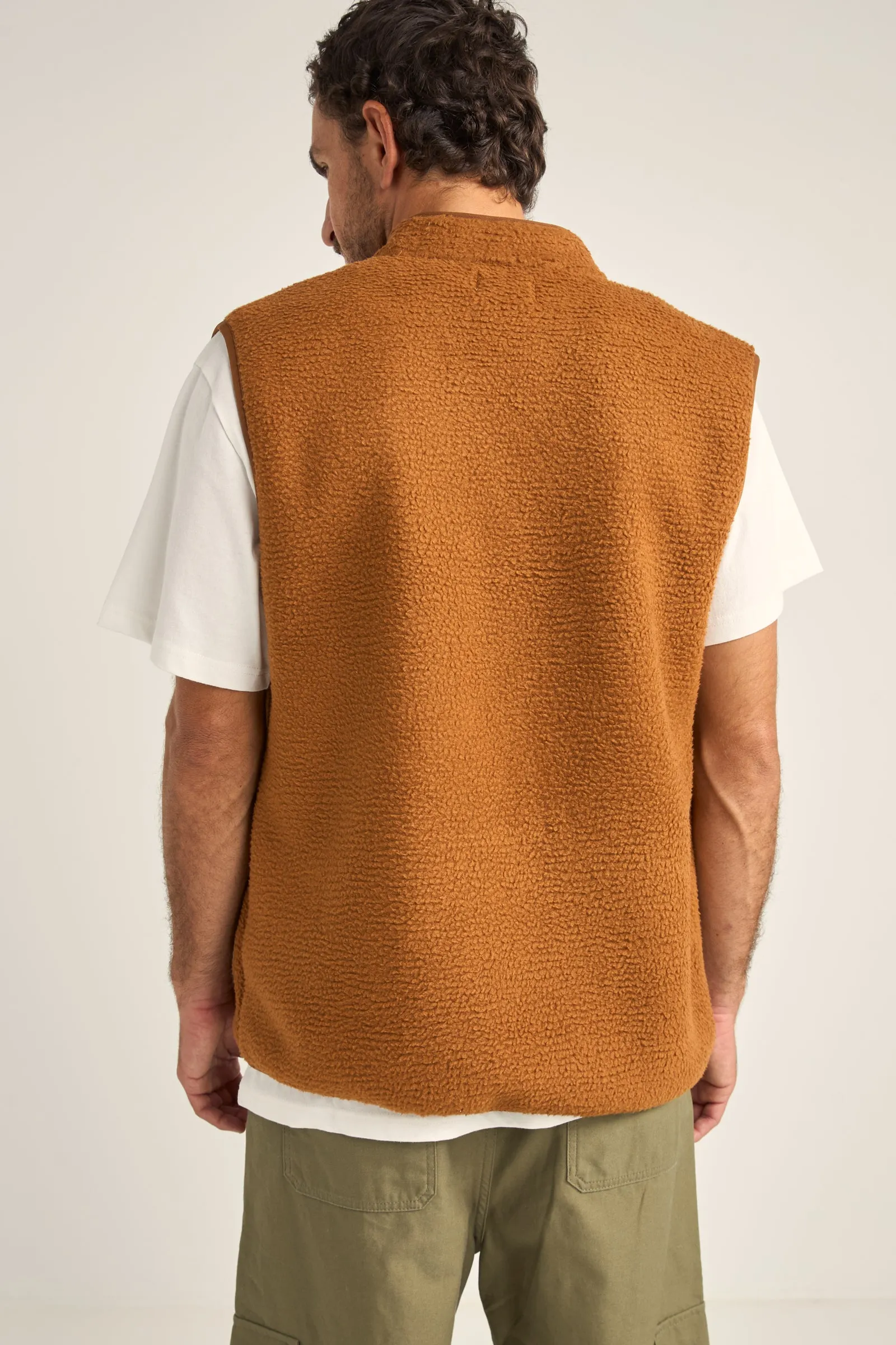 Marco Sherpa Vest Tobacco