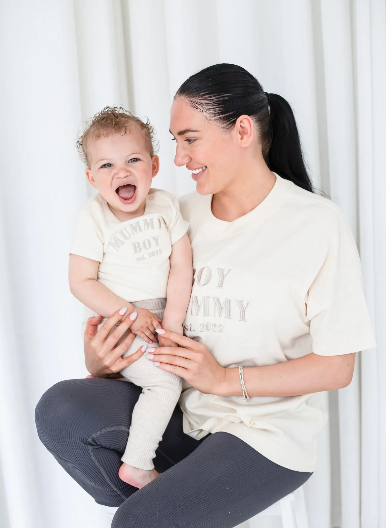Matching Luxe Oversized Tshirt - Embroidered