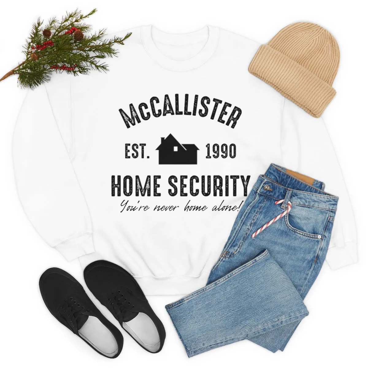 McCallister Home Security sweatshirt