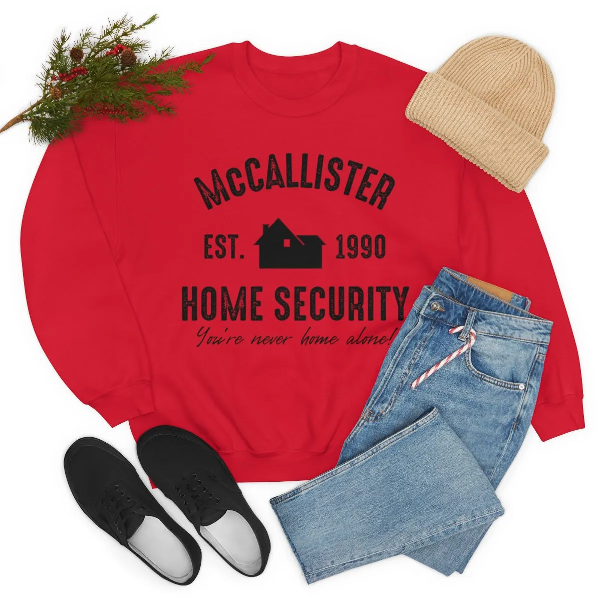 McCallister Home Security sweatshirt