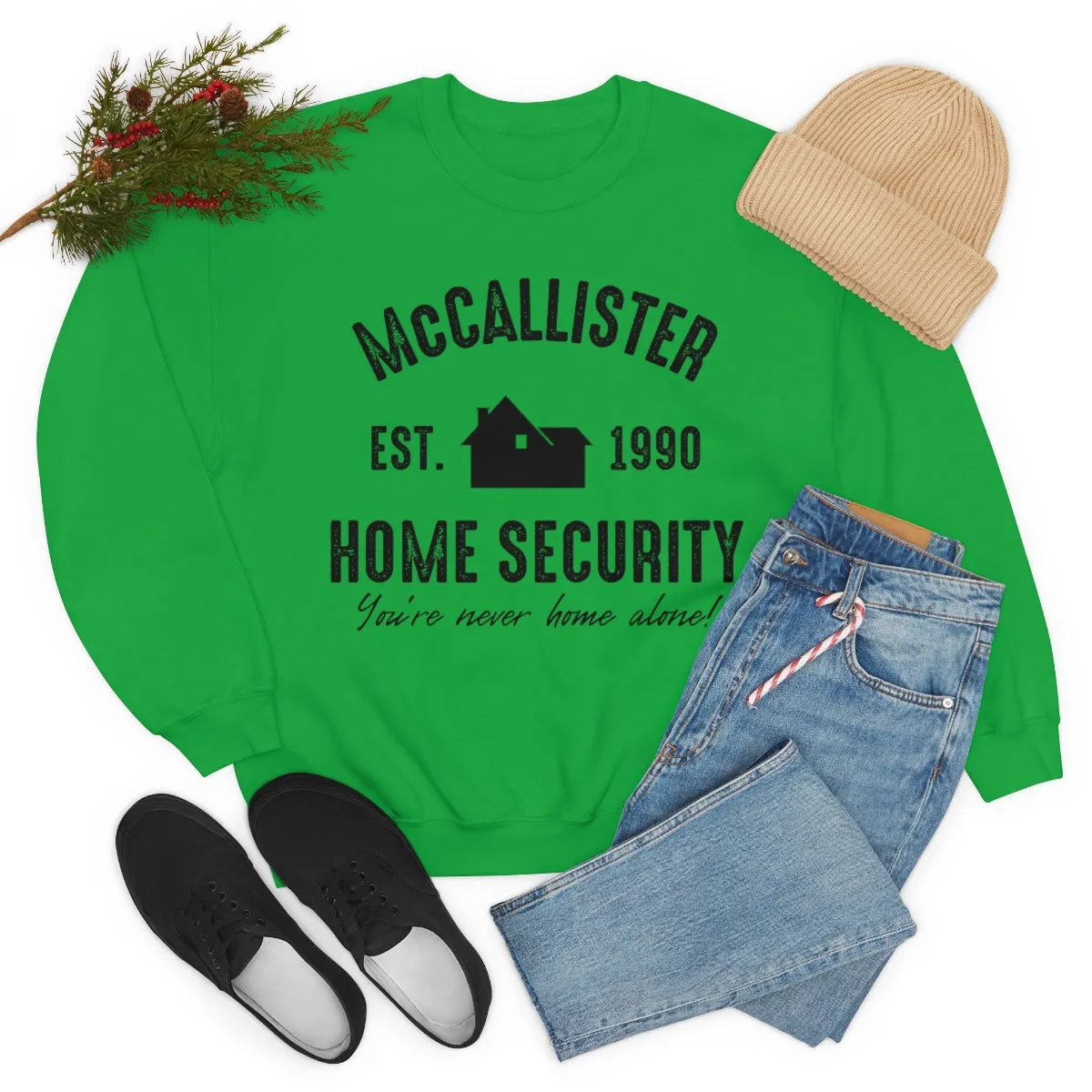 McCallister Home Security sweatshirt