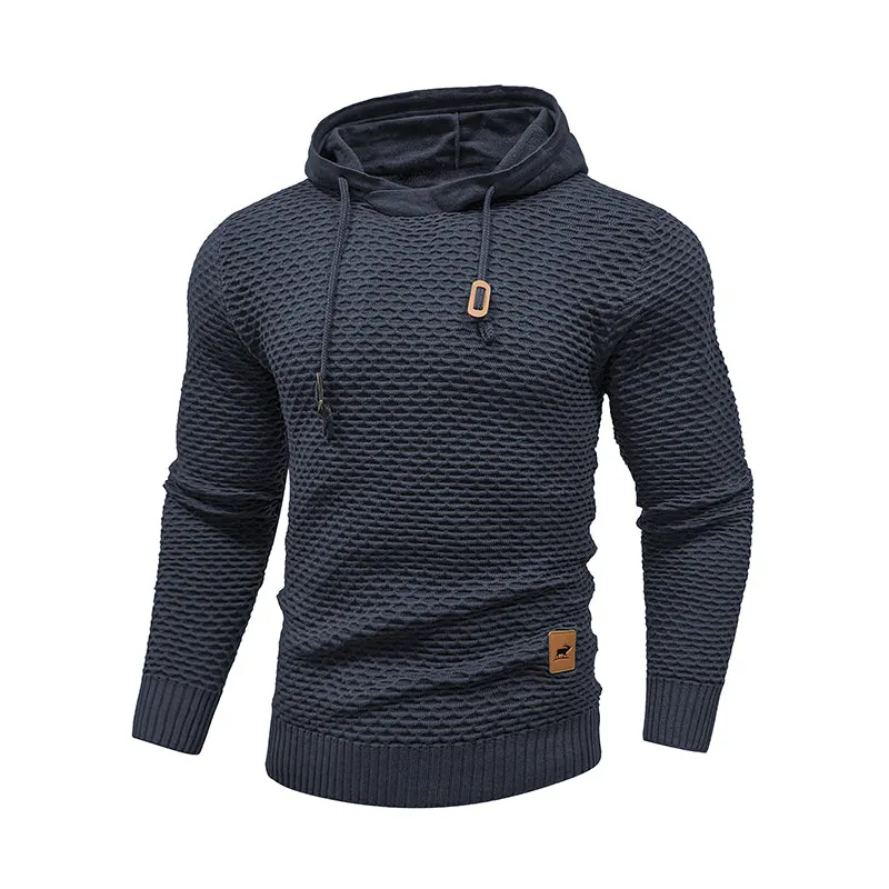 Mens Textured Hoodies