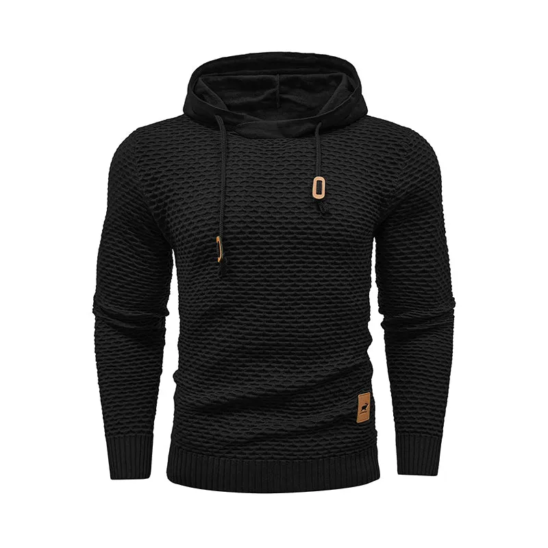 Mens Textured Hoodies