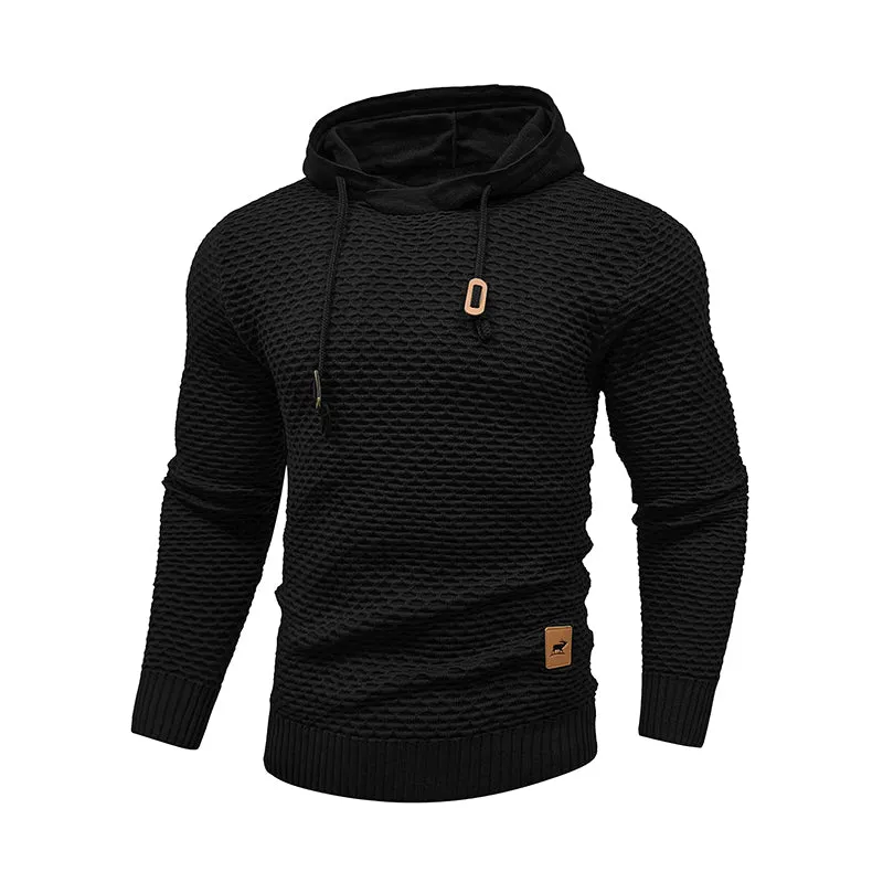 Mens Textured Hoodies
