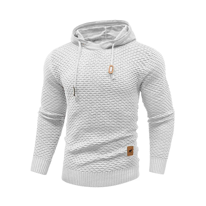 Mens Textured Hoodies