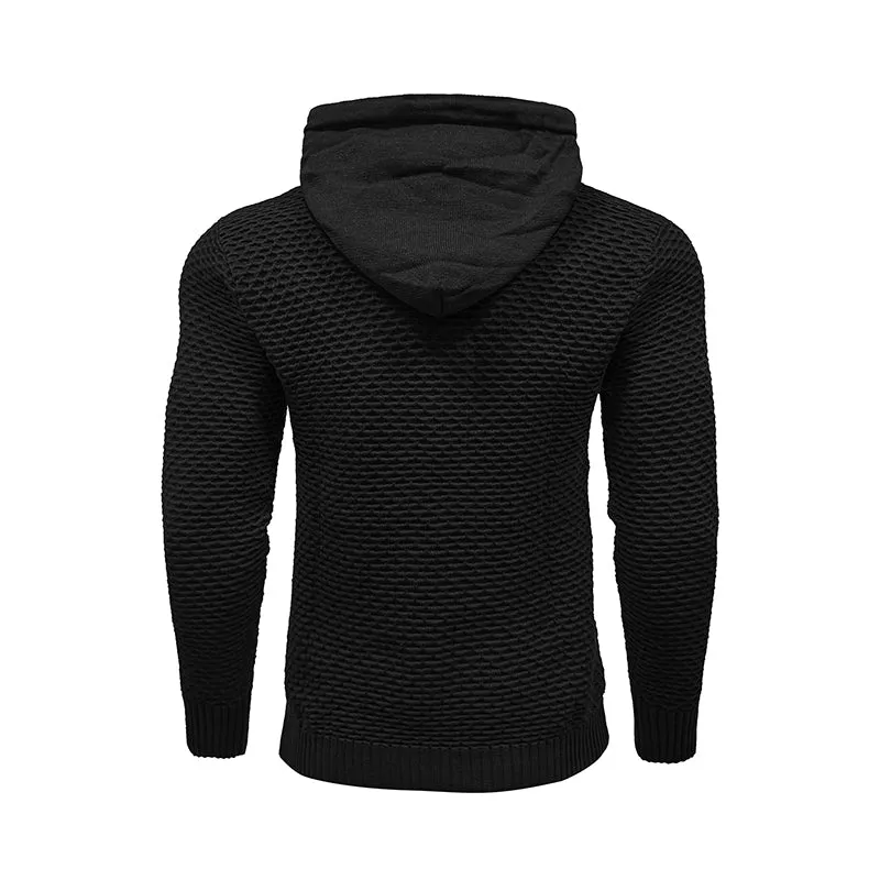 Mens Textured Hoodies