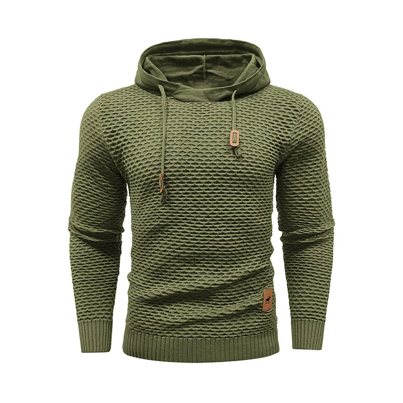 Mens Textured Hoodies