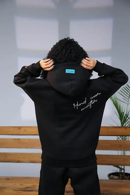 Mind Over Matter Black Hoodie