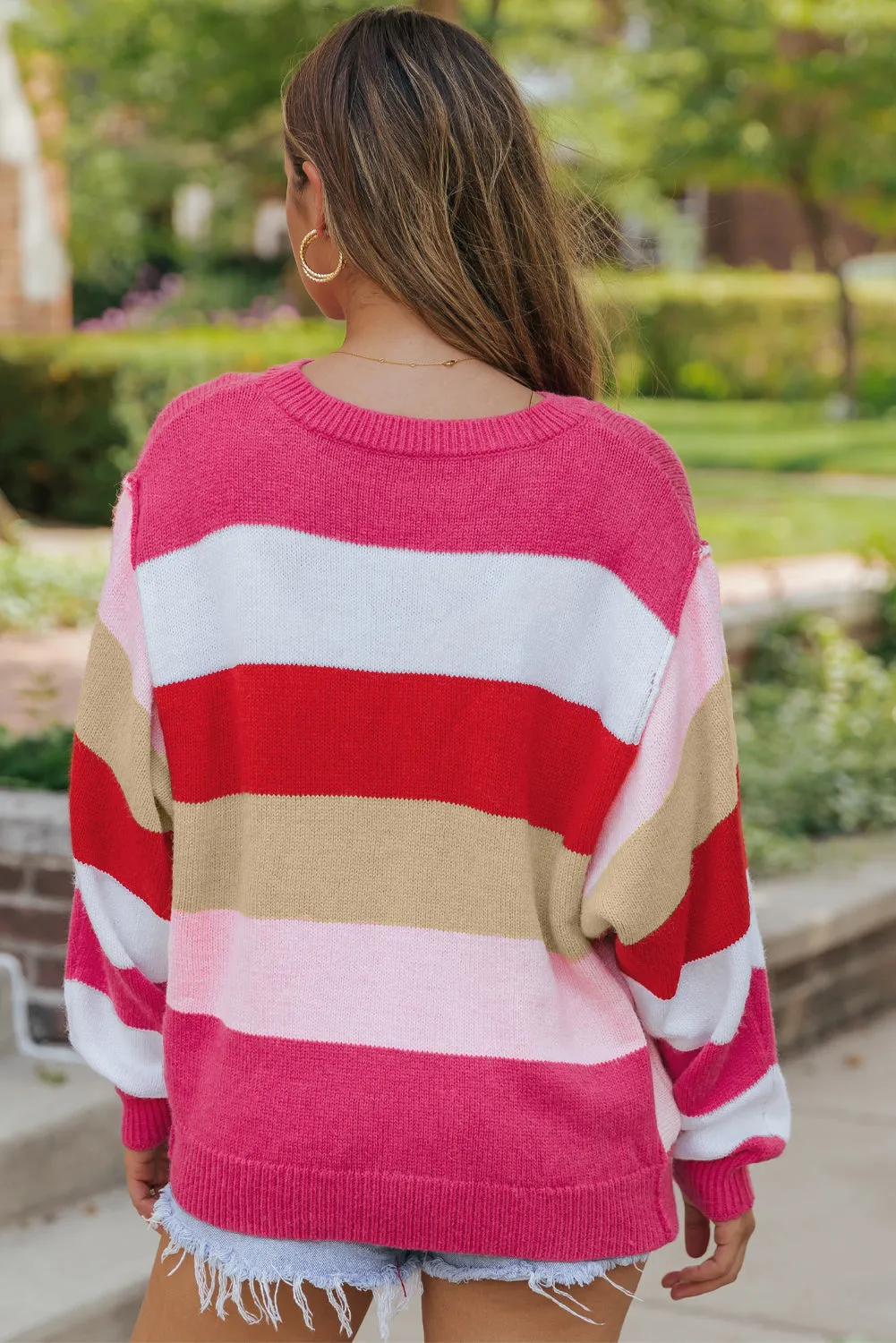 Mix Horizon Stripes Sweater