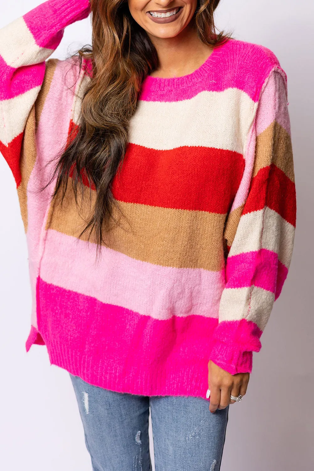 Mix Horizon Stripes Sweater