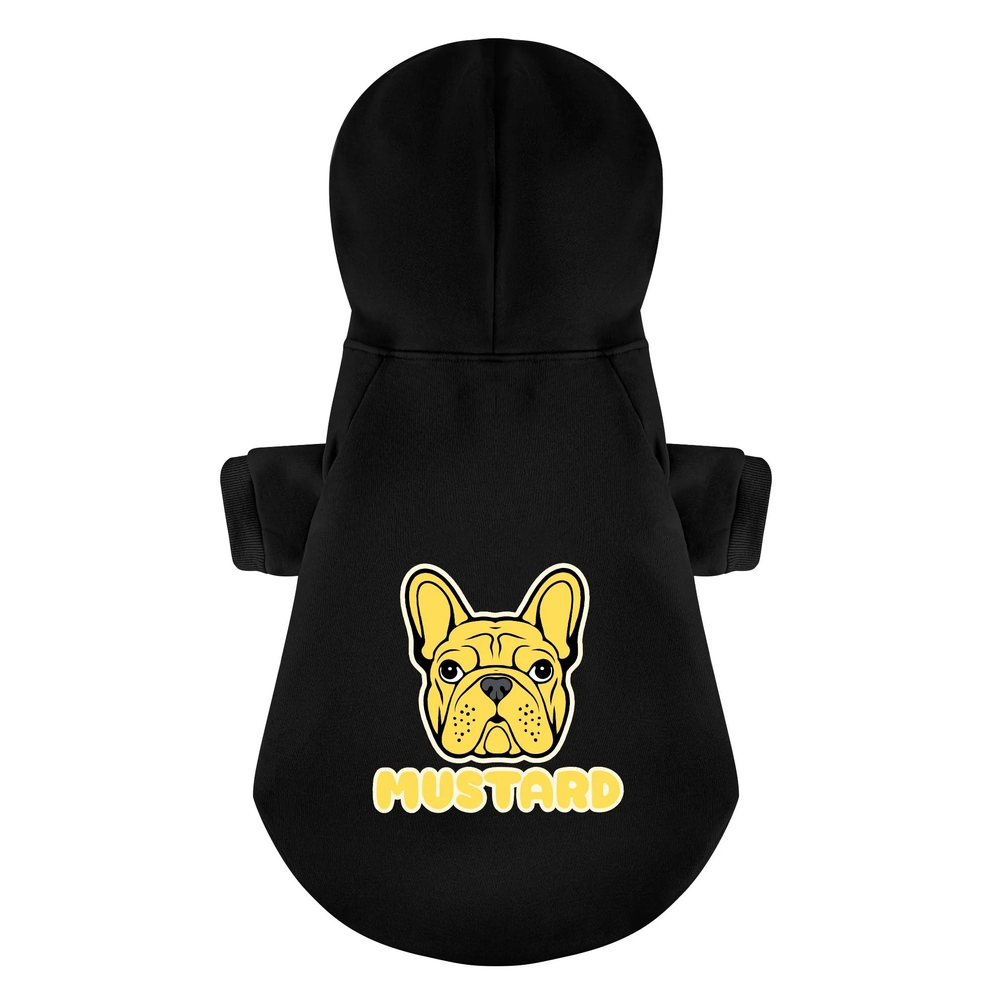 Mustard and Ketchup - Matching French Bulldog Hoodies – Stylish, Cozy & Personalized!