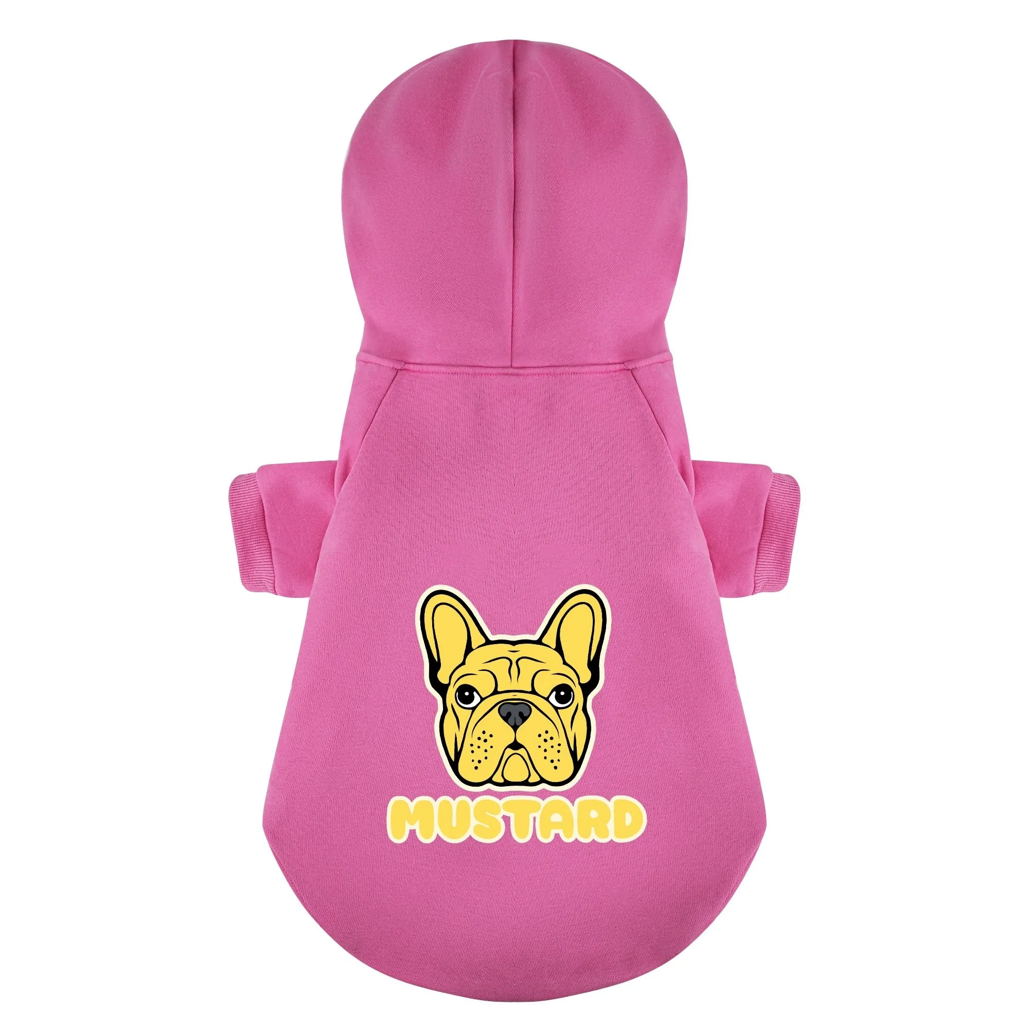 Mustard and Ketchup - Matching French Bulldog Hoodies – Stylish, Cozy & Personalized!