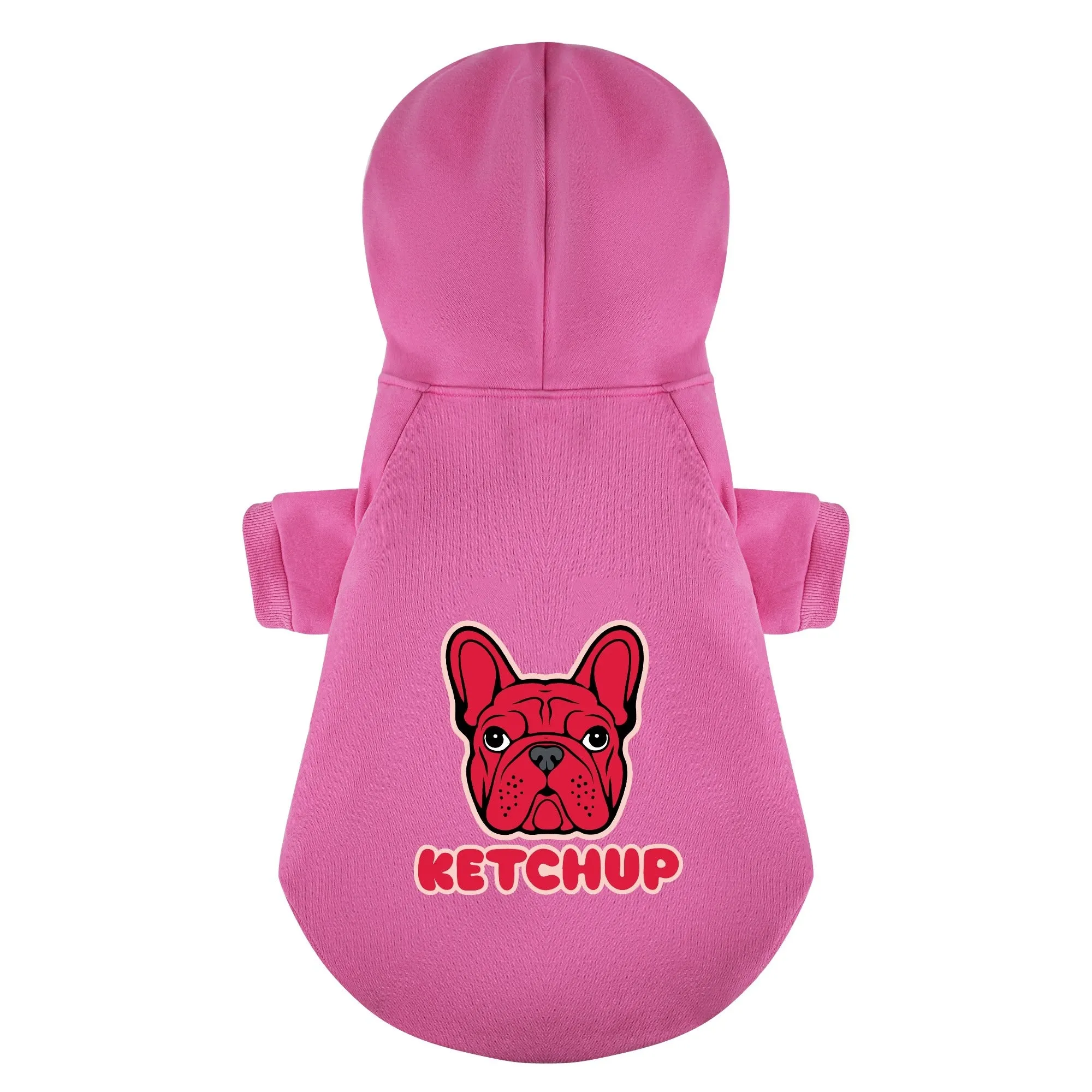 Mustard and Ketchup - Matching French Bulldog Hoodies – Stylish, Cozy & Personalized!