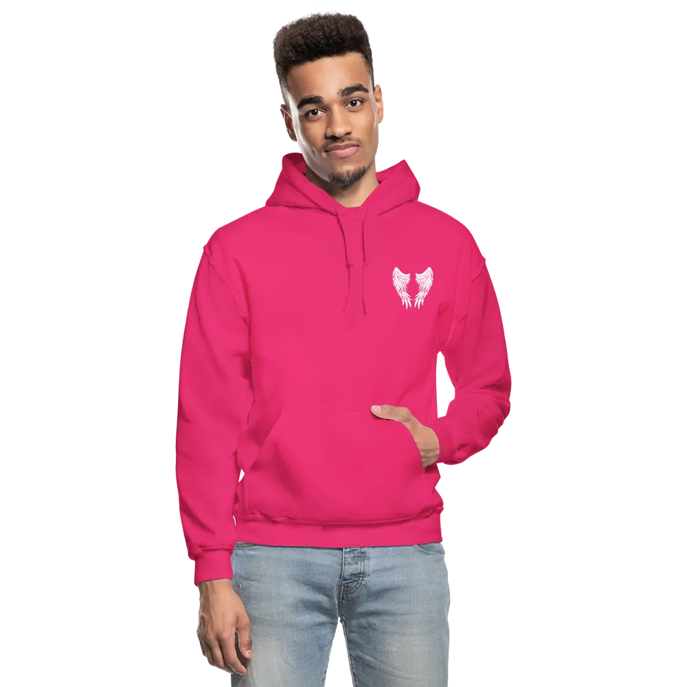 My Nana and Papa Guardian Angels Gildan Heavy Blend Adult Hoodie