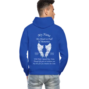 My Nana Custom Sunrise: 1/22/37 -- Sunset: 1/17/20  2 Gildan Heavy Blend Adult Hoodie